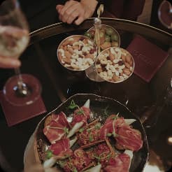 Social moment at a Dion50 venue